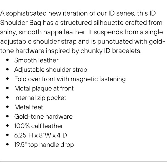 3.1 Phillip Lim ID Shoulder Bag White - Picture 5 of 13